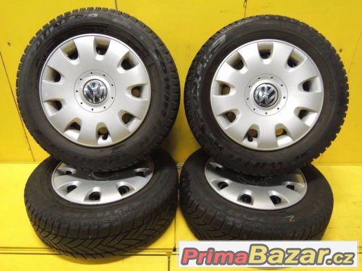 VW Golf V,VI - zimní plechová sada 5x112 R15