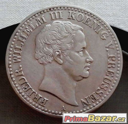 Tolar 1831 A, Fridrich Vilém III., Prusko