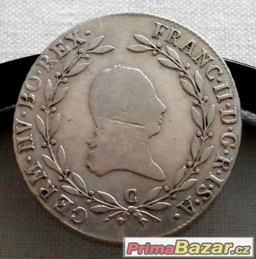 20 krejcarů 1804 C, František II., Praha