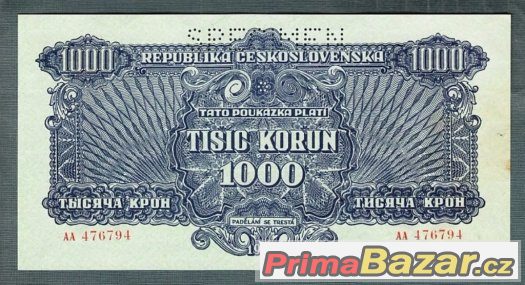 stare-bankovky-1000-korun-1944-pekny-stav