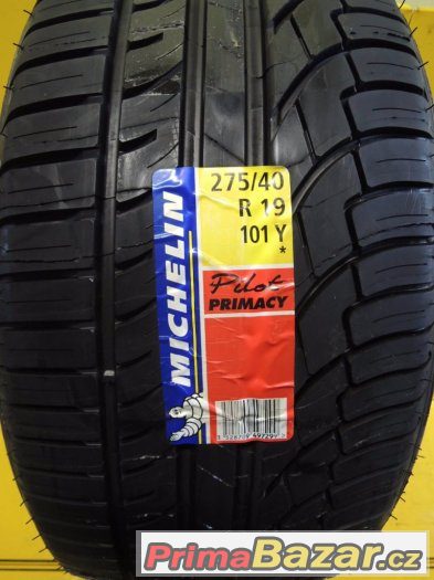 2x nové letní Michelin Pilot Primacy 275/40/19 101Y