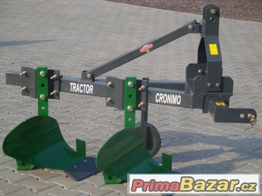 Dvouradličný pluh DP30 za traktor a malotraktor od 25 Hp