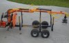 Vyvážecí přívěs LTC 3.7, hydraulická vyvážečka s motorem