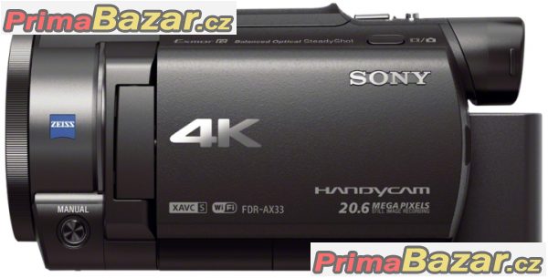Prodám 4K videokameru Sony FDR-AX33