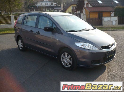 Mazda 5 2.0 CD - 81kW, záruka, serviska, ALU 16, 6ti kvalt