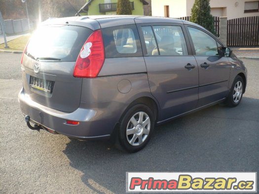 Mazda 5 2.0 CD - 81kW, záruka, serviska, ALU 16, 6ti kvalt