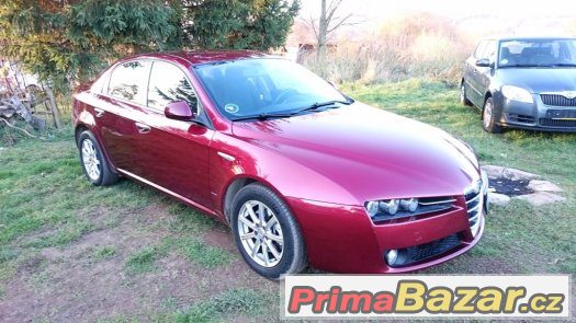 Alfa Romeo 159 JTS - 136kW, TOP motor, záruka, serviska