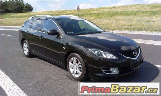 Mazda 6 kombi 2.0 MZR-CD 103kW, tempomat, záruka na km