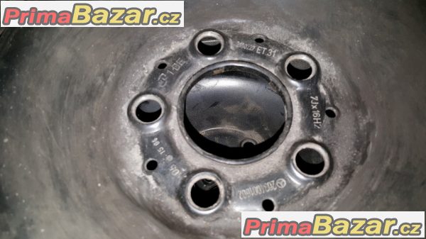 3xplechove disky Mercedes 5x112 7jx16H2 et31 c.d.2034001602