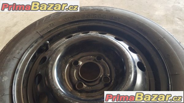 1xplech s pneu  Opel 4x100 5.5jx14 et49