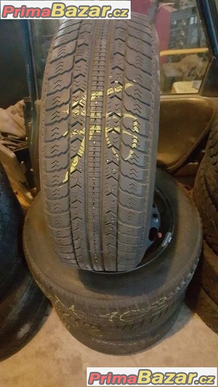 Plechove disky  VW Škoda 5x100 6jx14  et43 pneu 185/60 r14 et43