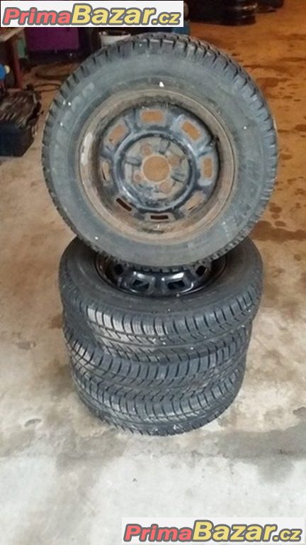 Plechové disky 4x98 pneu 165/70 r13 79R