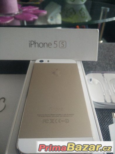 iPhone 5s gold 16gb - plně funkční