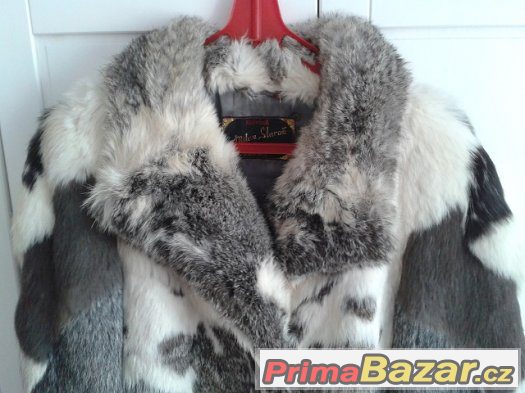Nový dámský králičí kožich, vel. XL-XXL Nový dámský králičí kožich, vel. XL-XXL
