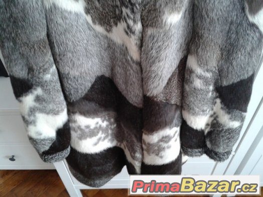 Nový dámský králičí kožich, vel. XL-XXL Nový dámský králičí kožich, vel. XL-XXL