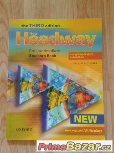 New Headway Pre-Intermediate sešit a učebnice