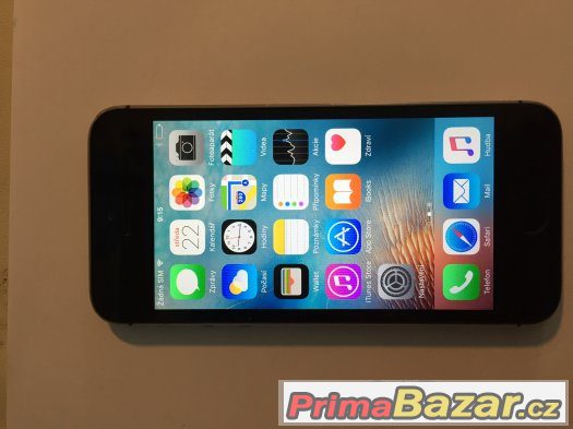 Apple iPhone 5S 16GB černý, 3 měsíce záruka