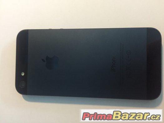 Apple iPhone 5 16GB černý, 3 měsíce záruka
