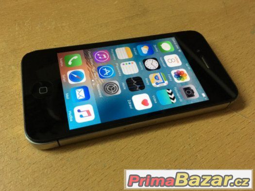 Apple iPhone 4S 16GB černý, 3 měsíce záruka, jako nový