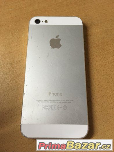 Apple iPhone 5 16GB bílý, 3 měsíce záruka