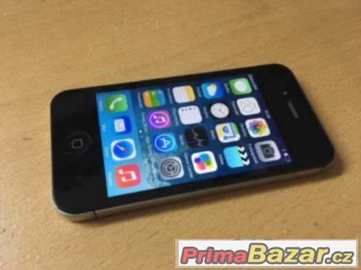 Apple iPhone 4S 8GB černý, 3 měsíce záruka, TOP stav