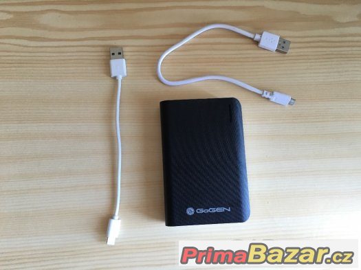 Gogen Power Bank 10000 mAh bílo-černá