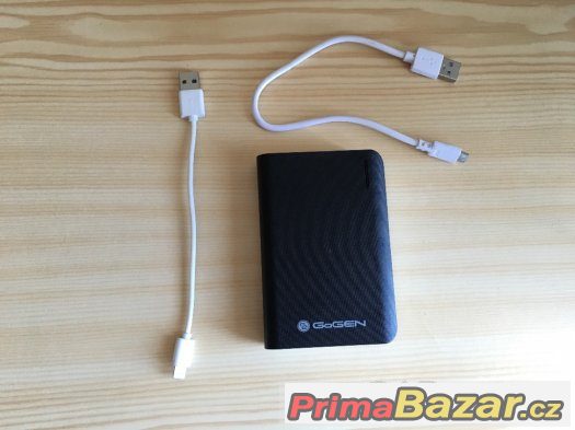 Gogen Power Bank 10000 mAh bílo-černá