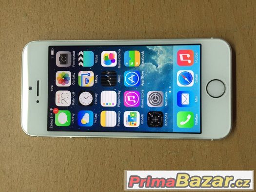 Apple iPhone 5S 16GB bílí, 3 měsíce záruka- TOP
