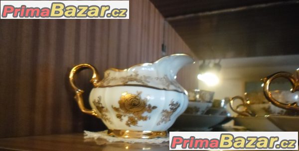 Ručně malovaný porcelánový servis