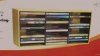 01003310 Dřevěná skřínka pro 33 DVDs - autamat. vyskakování.