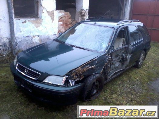 Honda Civic Aerodeck 1.5 v LPG, r.v. 2000