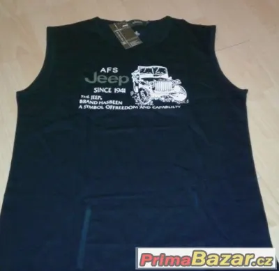 tílko Jeep XL a XXXL doprava zdarma