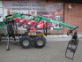 Vyvážečka LTC 3,4 s hydraulickou rukou za čtyřkolku, traktor