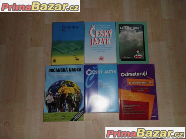 Nabízím učebnice českého jazyka, občanského jazyka, společenských věd