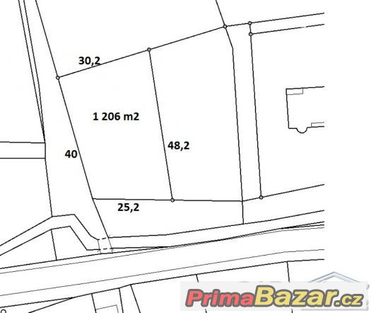 Prodej Stavební pozemek, 1.206 m2, Bělotín