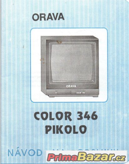 Bar. TV Orava Color Pikolo s dál. ovládáním, obraz.  42cm,