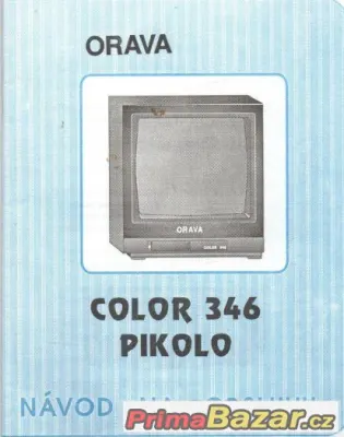 Bar. TV Orava Color Pikolo s dál. ovládáním, obraz. 42cm,