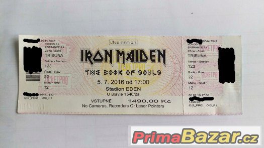 Iron Maiden 5.7.2016