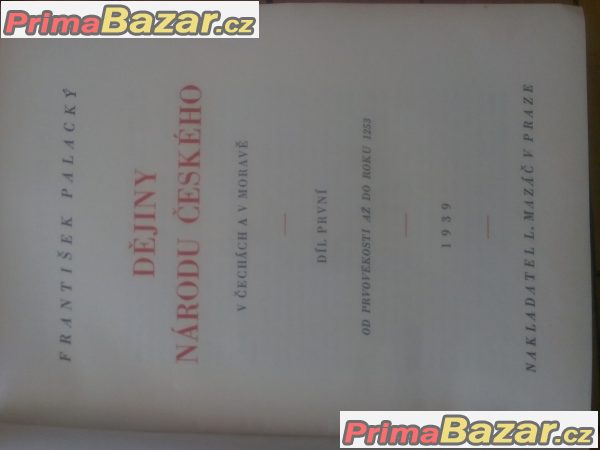 7.František Palacký-dějiny národa českého