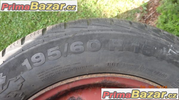 Pneumatiky i  s disky 195/60 R15