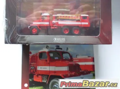 Model PRAGA V3S-hasičské vozidlo