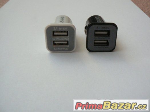 USB nabíječka do zapalovače