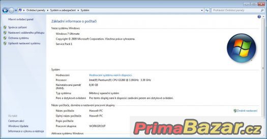 PRODÁNO Haswell - 3,3Ghz, 8GB RAM, HDD 500GB, R7-260X 2GB PRODÁNO Haswell - 3,3Ghz, 8GB RAM, HDD 500GB, R7-260X 2GB