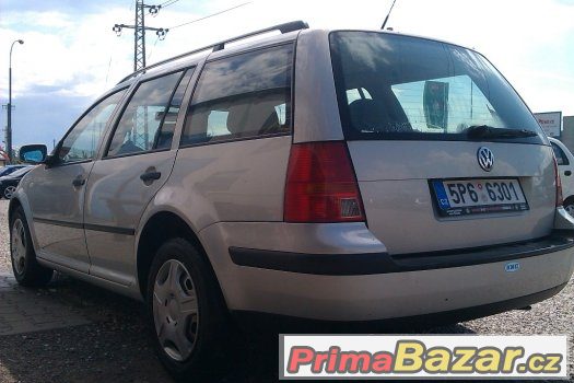 VW GOLF 1,6i  77kW - bez EKO daně