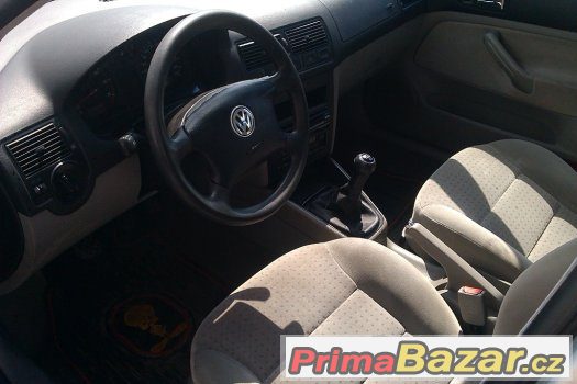 VW GOLF 1,6i  77kW - bez EKO daně