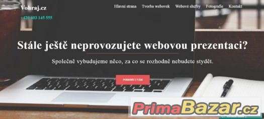 Nadčasový responzivní web všech kategorií