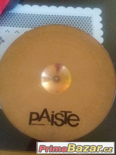 Prodám činely paiste- spěchá