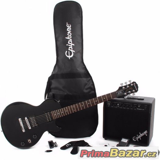 Prodám set elektrickou kytaru Epiphone + kombo Epiphone