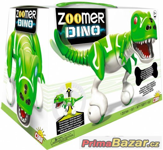 NOVÝ ZOOMER Dino Boomer Interaktivní dinosaurus BOMBA CENA