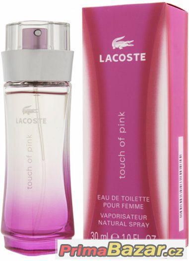 NOVÉ Lacoste Touch of Pink toaletní voda 30 ml BOMBA CENA